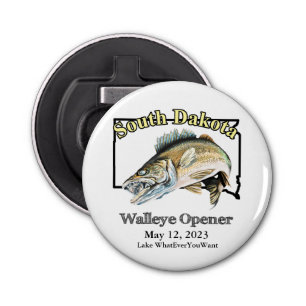  Custom Lake and Date South Dakota Walleye Opener