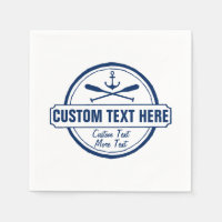 Custom Lake, Beach House & Boat Nautical Anchor