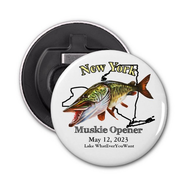 Custom Lake/Date New York Muskie Opener (Front)