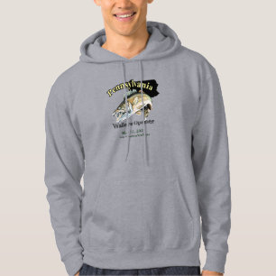 Custom Lake/Date Pennsylvania Walleye Opener Hoodie