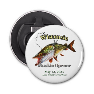 Custom Lake/Date Wisconsin Muskie Opener