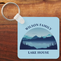 Custom Lake House Family Home Blue