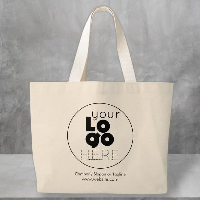 Custom Large Cotton Tote Bag Front Logo No Minimum (Creator Uploaded)