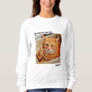 Custom Large Photo Personalised Pet Sweatshirt