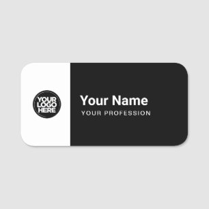 Custom Large Pin Name Tag or Magnetic with Logo