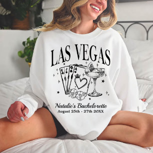 Custom Las Vegas Bachelorette Party Personalised Sweatshirt