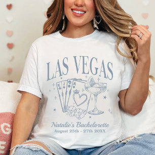 Custom Las Vegas Bachelorette Party Personalised T-Shirt