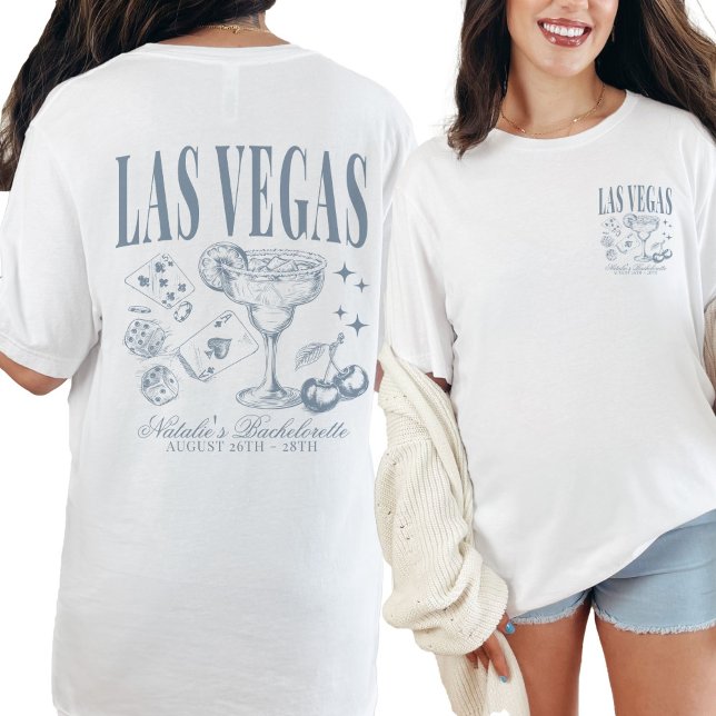 Custom Las Vegas Bachelorette Party Personalised T-Shirt (Creator Uploaded)