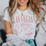 Custom Las Vegas Bachelorette Party Personalised T-Shirt<br><div class="desc">Celebrate your Las Vegas bachelorette party with our Custom Las Vegas Bachelorette Party Personalised T-Shirts. These stylish shirts are designed to capture the excitement and glamour of a Vegas bachelorette, featuring retro casino themes perfect for your bach trip. Whether you're hitting the casinos or enjoying a night out on the...</div>