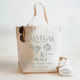 Custom Las Vegas Bachelorette Party Personalised Tote Bag
