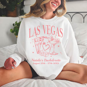 Custom Las Vegas Bachelorette Party Personalized Sweatshirt