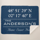 Custom Latitude Longitude Family Name Home Address