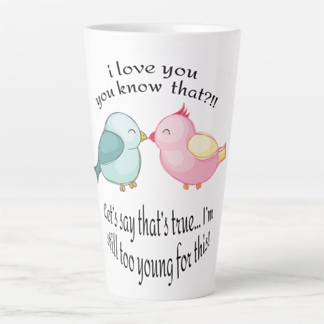 Custom latte Mug (Front)
