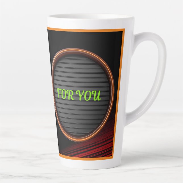 Custom Latte Mug Designs | Unique Personalised (Right)