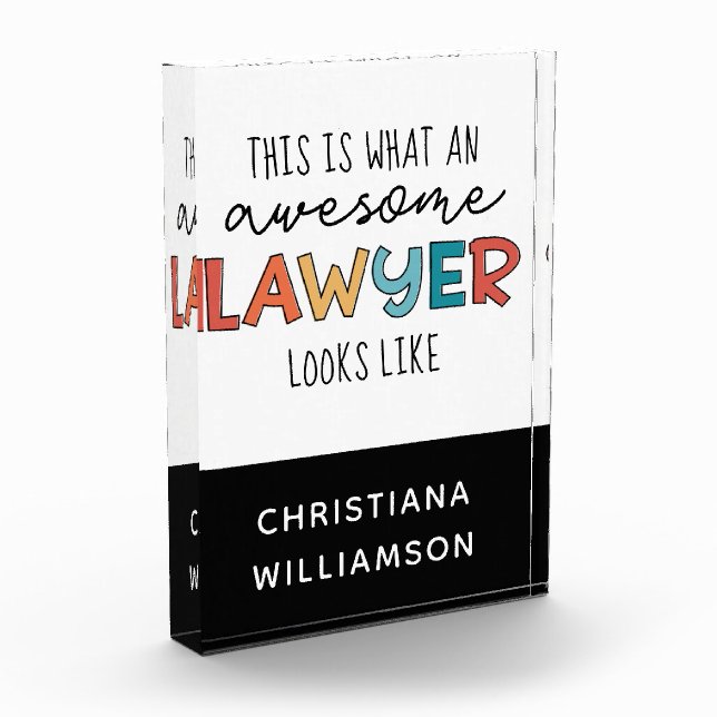 Custom Lawyer | Attorney at Law | Awesome Lawyer Photo Block (Left)