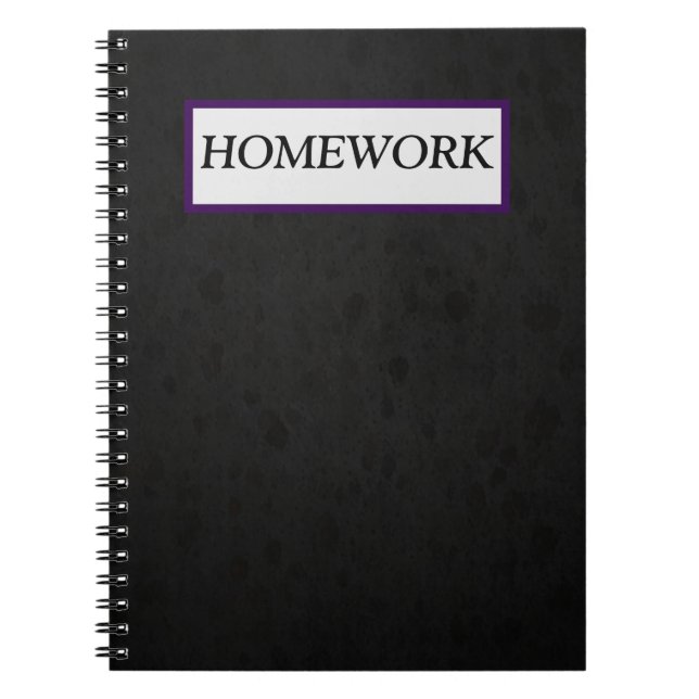 Custom Learning Notebook (Front)