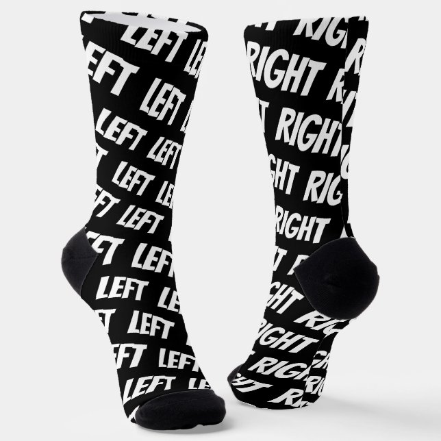 Custom Left and Right Socks (Angled)