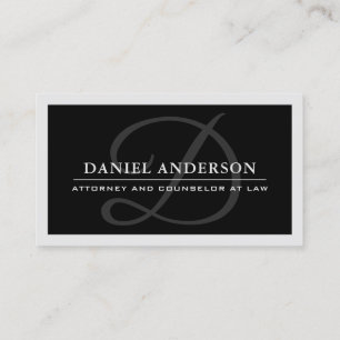 Custom Legal Services Business Cards