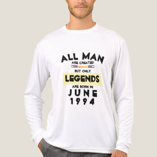 Custom Legends Are Born In Month Year Tri-Blend Shirt