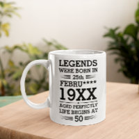 Custom Legends Were Born in Date Month Year Age