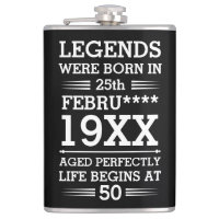 Custom Legends Were Born in Date Month Year Age