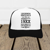 Custom Legends Were Born in Date Month Year Age