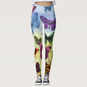 Custom Leggings WITH BUTTERFLIES