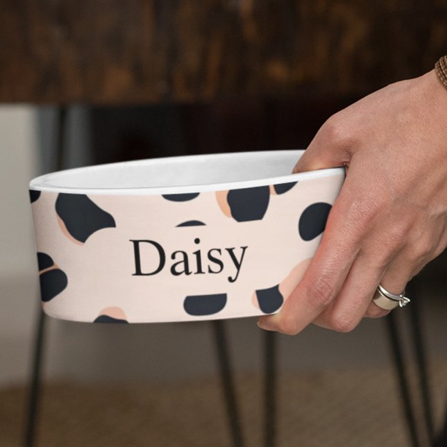 Custom Leopard Print Dog Photo with Name (Creator Uploaded)