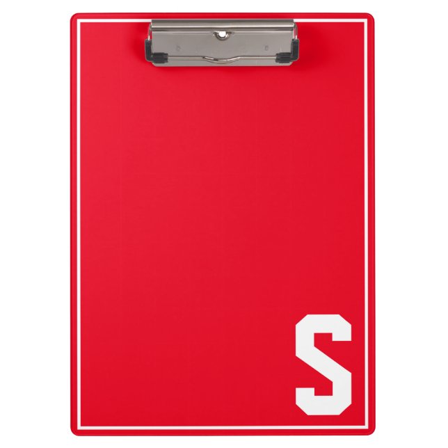 Custom Letter Clipboard (Front)