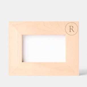 Custom Letter Monogram Personalised Etched Frames