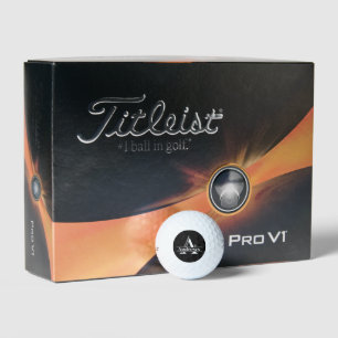 Custom Letter-Name Golf Accent Golf Balls
