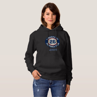 Custom Liberty FC Womens Cropped Hoodie | Vintage 