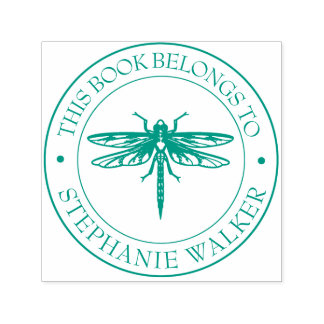 Custom Library Book Stamp - Ex Libris - Bookplate