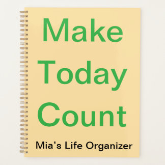 Custom Life Planner – Motivational 2025 Journal