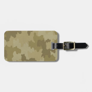 Custom Light Camouflage Luggage Tag