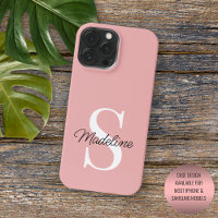 Custom Light Dusty Rose Peach Blush Pink Coloured