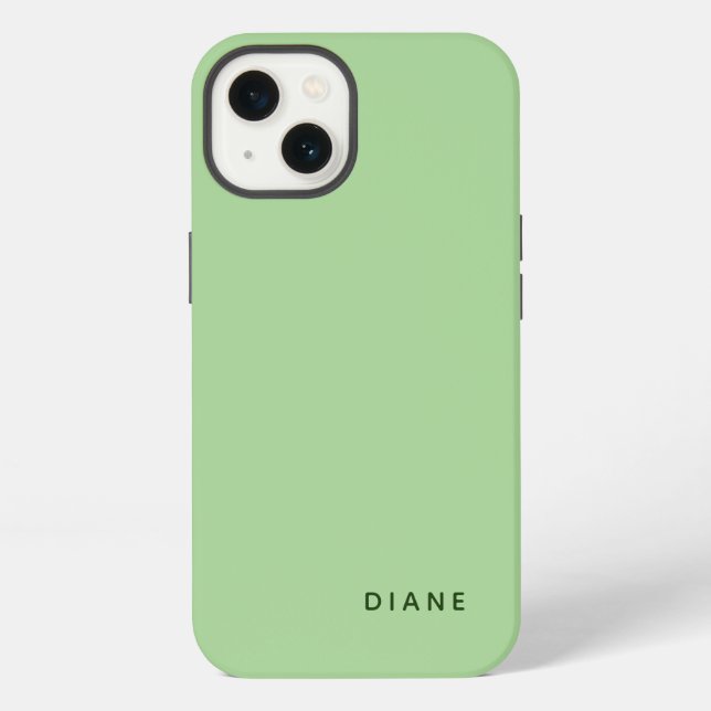 Custom Light Lime Case-Mate iPhone Case (Back)