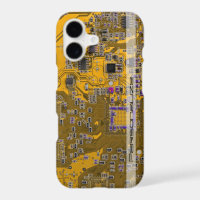 Custom Light Orange PCB Circuit Board for IT Pros
