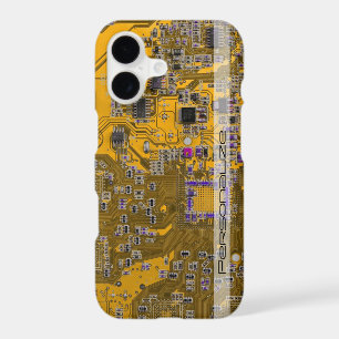 Custom Light Orange PCB Circuit Board for IT Pros