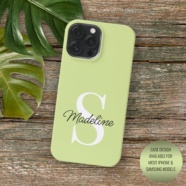 Custom Light Summer Chartreuse Lime Green Yellow iPhone Case (Creator Uploaded)