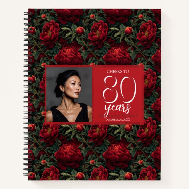 Custom Lilies Fantasy Daughter’S Birthday Notebook (Front)