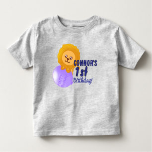 Custom Lion Themed Birthday T-Shirt