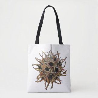 Custom Liquidambar styraciflua (Pod) Tote Bag