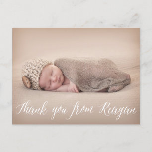 CUSTOM LISTING Thank You Postcard