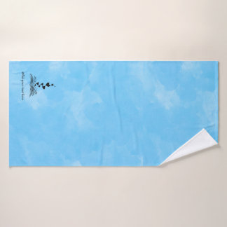 Custom Literary Home Towel