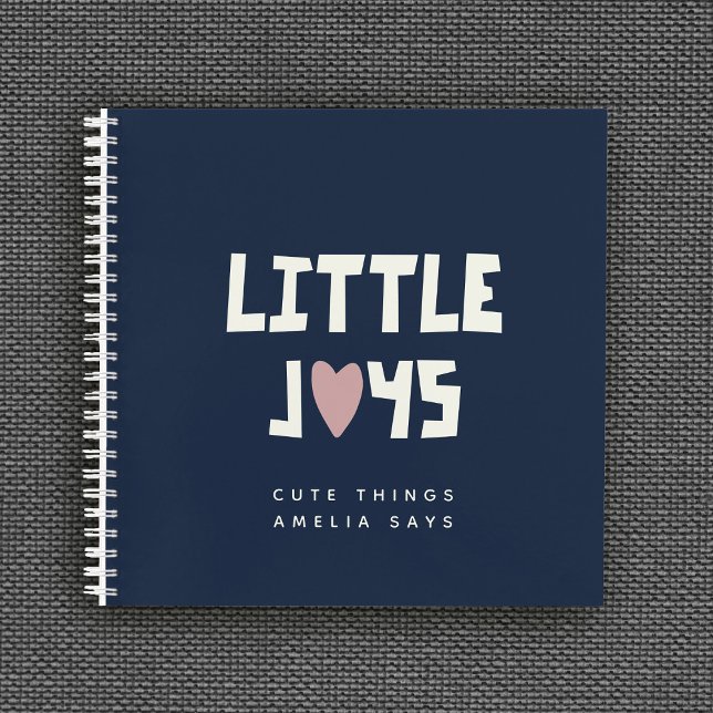 Custom Little Joy Kids Sayings Keepsake Journal (Creator Uploaded)