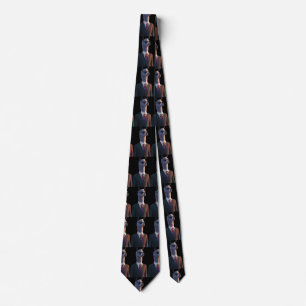 Custom llama suit classy black sunglasses funny tie