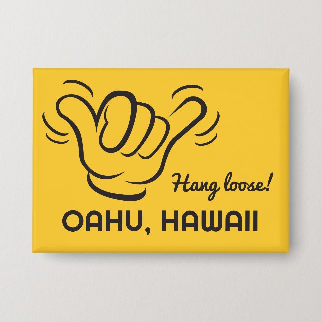 Custom Location, Text & Colour Shaka (Front)