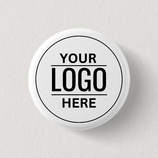Custom Logo  3 Cm Round Badge (Front)