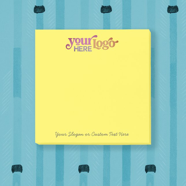 Custom Logo 3x3 Post-it® Personalised Sticky Notes (Zazzle Custom Logo 3x3 Post-it® Personalized Sticky Notes, custom post it notes
logo post it notes)